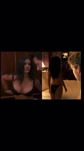Words can’t describe how bad I want to give Salma Hayek my BBC - free porn video