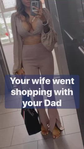 Your wife loves when your Dad visits - free porn video