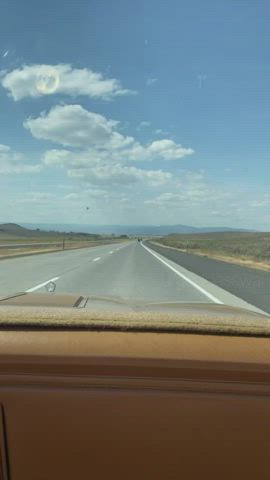 Wanna go [f]or a ride?! The sun feels amazin~ ☀️ [GIF] - free porn video