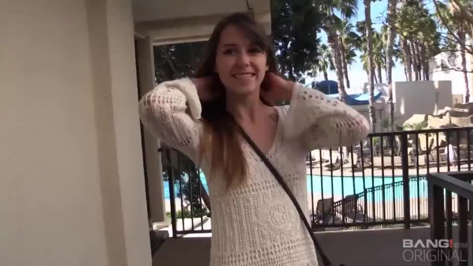 Sweet Adorable Girl Showing Her Smile - free porn video