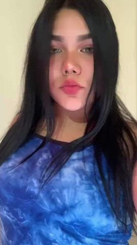 Do you love my big tits? Come, suck it! check my profile to see more 😇 - free porn video