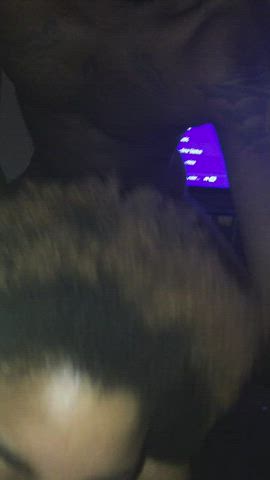 I surprised my boyfriend with a gangbang while I was at a house party he came so fast from watching me take two big black dicks - free porn video
