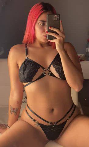 Who will be the lucky one to take off my new lingerie? - free porn video