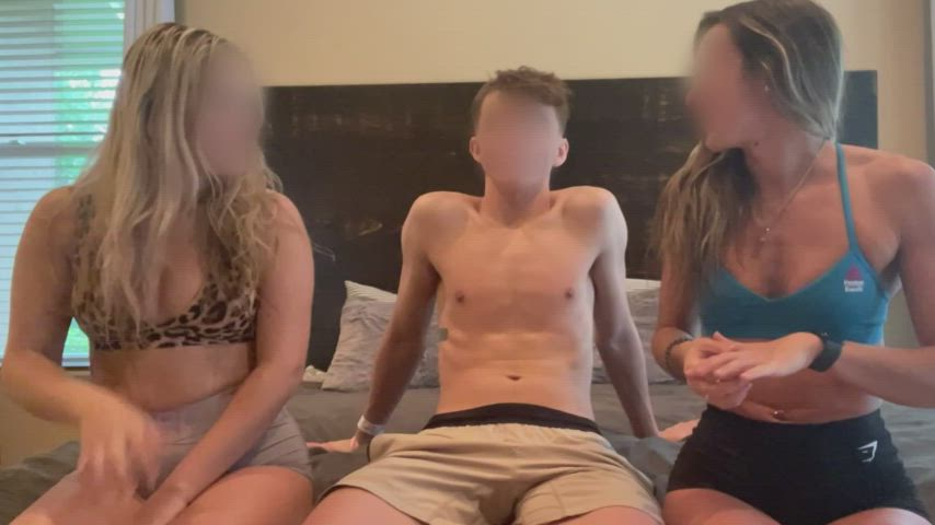 (OC) Bryce Adams - My Intern's First 3-Way - free porn video