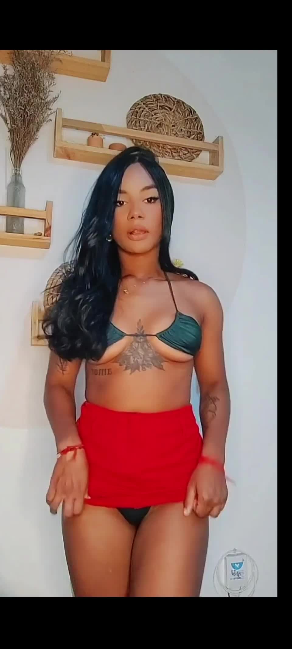 Love how this skirt shows off my legs, I had to show you daddy - free porn video