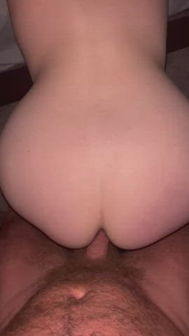 Rubbing hubby’s load all over my pussy - free porn video
