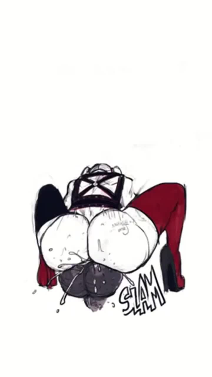 [Batman] (DevilHS) Harley Quinn Superslut p2 - free porn video