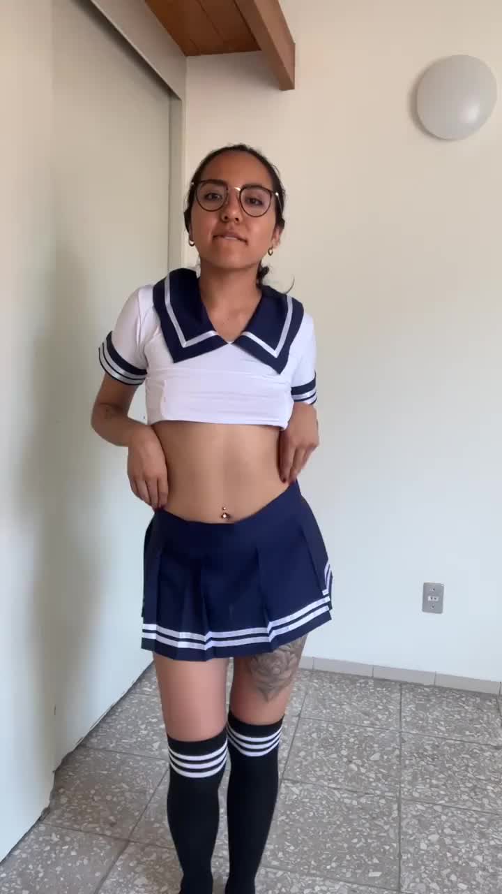 Help me grow my belly and my tits by cumming inside 🤤 - free porn video
