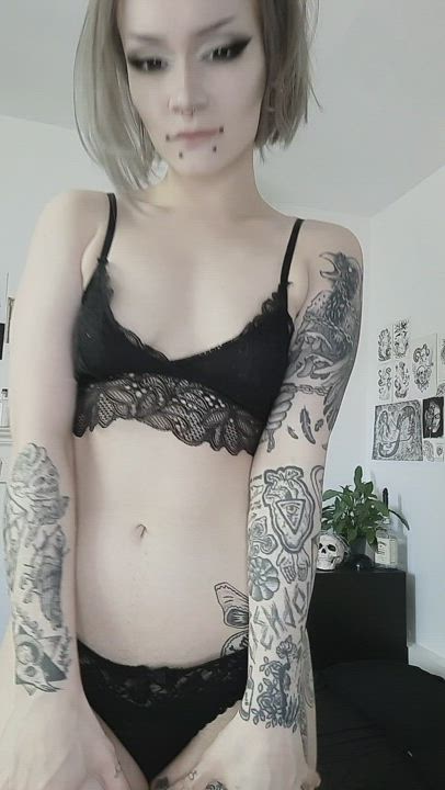 just wanted to show you my new underwear ;) - free porn video
