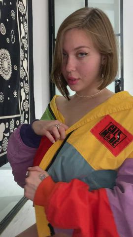 I want to please you with my tits - free porn video