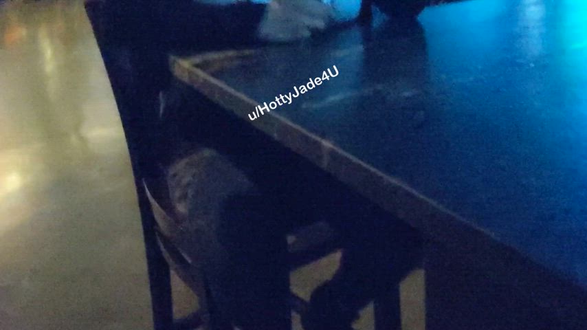 Bartender catches me, places beer bottle in front - free porn video