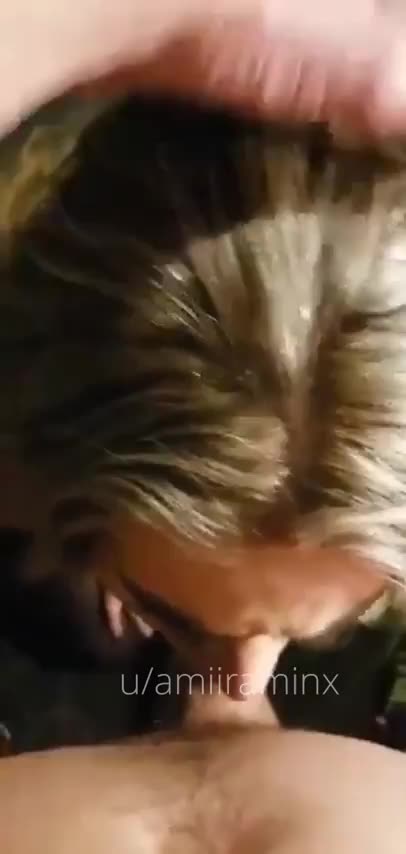 He loves watching me choke on it - free porn video