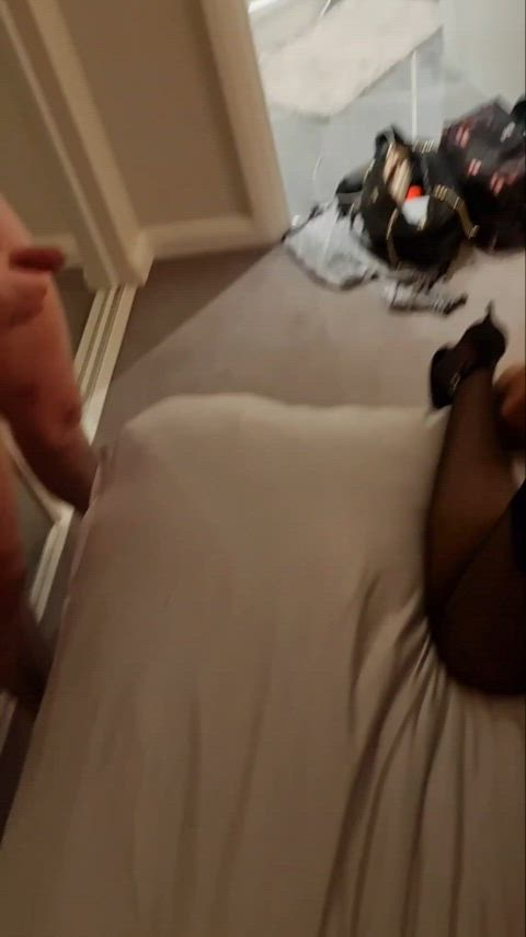Submissive Hotwife, teacher and cock hungry slut.. my husband watches and strokes as his friends use me - free porn video
