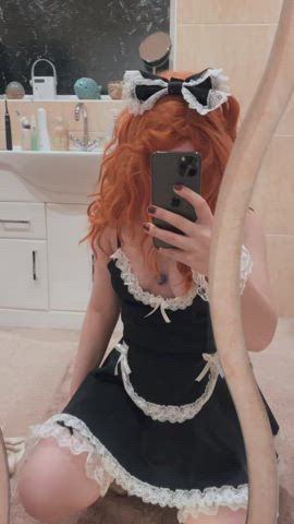 Wanna devour a submissive slut? Make me take your cum 🖤 - free porn video