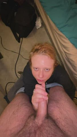 I finished my roommate off and gave myself a fresh coat 💦🧏🏻‍♀️ - free porn video