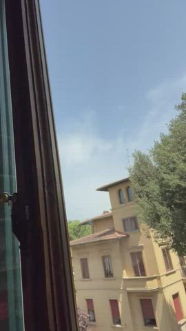 My nips get hard when I show everyone outside my titties - free porn video