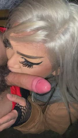 I couldn’t wait to get home so I sucked him in the parking lot… I just can’t help it when I’m thirsty - free porn video
