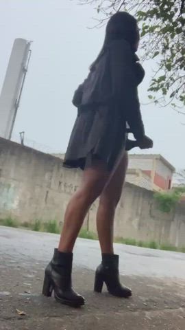 I'd ride her right there on the sidewalk hehe - free porn video