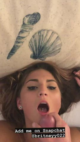 I am happy when someone cum on my face - free porn video