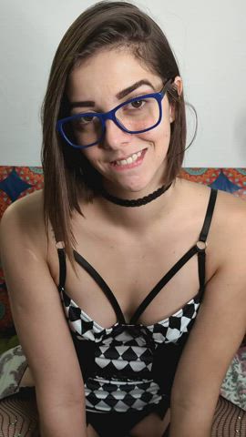 Only rule to fuck me: squeeze my tits hard - free porn video