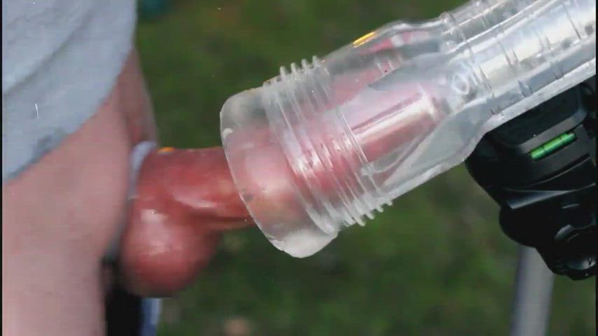 Cock Worship Fleshlight Outdoor by kummwithm3 - free porn video