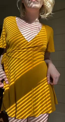 Sunlight does wonders for my skin, don’t you agree? ☀️ - free porn video