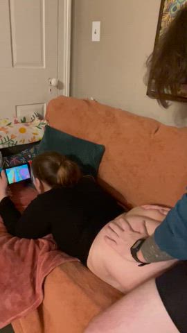 Trying to play Mariokart but he wanted to fuck me - free porn video