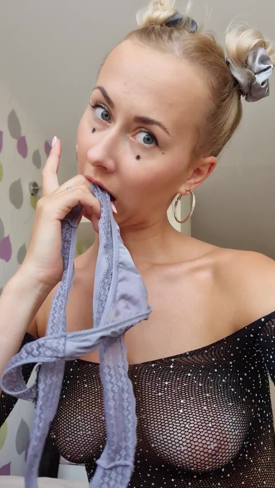 I don't need these panties, do you want them? - free porn video