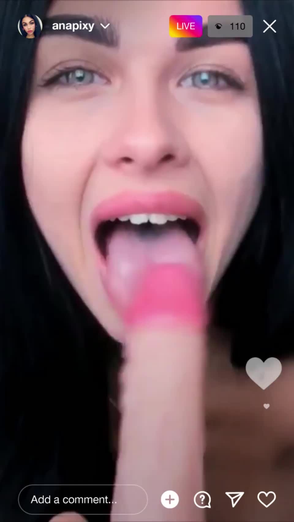 Insta Leak - Would you slide your cock in her? - free porn video