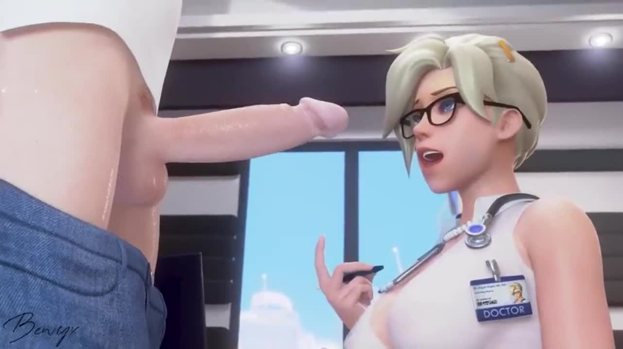 Mercy, (Bewyx) [Overwatch] - free porn video