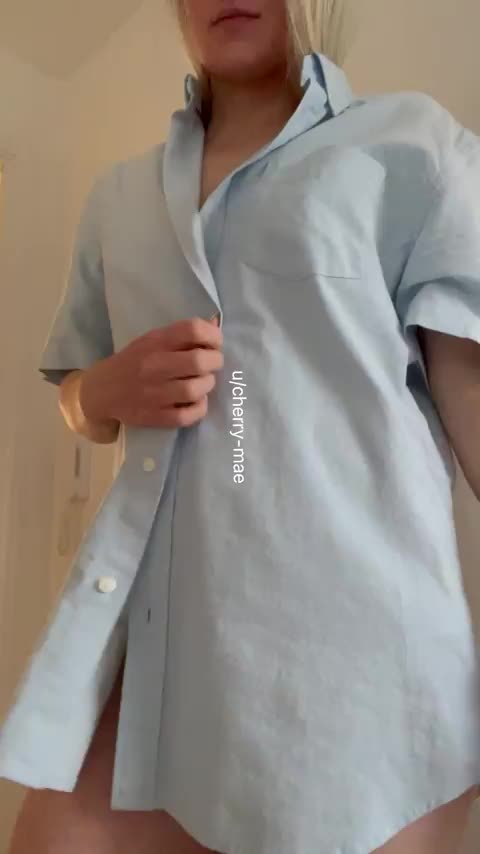 Plant your seed in me whilst I ride you in your best shirt - free porn video