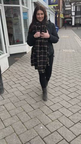 I’m (f) just brightening up the town centre! - free porn video