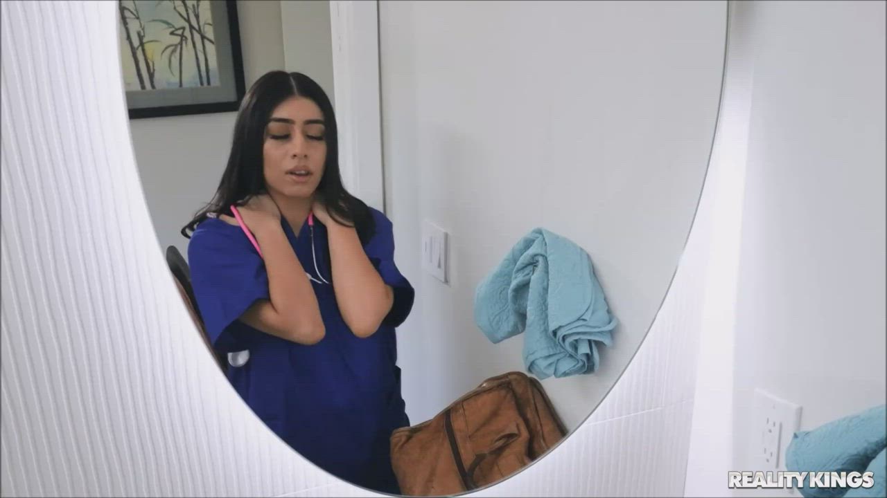 Violet Myers - My Nurse Girlfriend Needs A Sexy Massage - free porn video