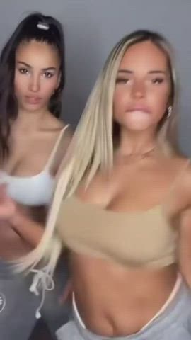 They know how to get male attention - free porn video