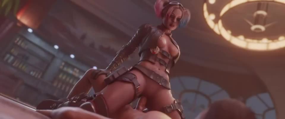 Harley Quinn Cowgirl (Xordel) [DC Comics] - free porn video