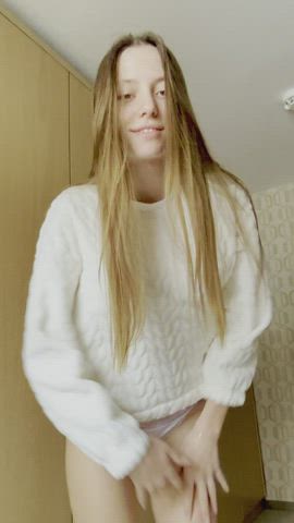 Does your dick get hard when a cutie shows her bad side? - free porn video