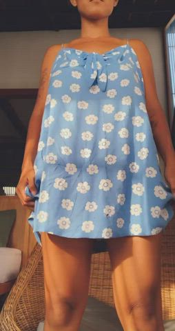 Here is a quick look at what is underneath my dress :P - free porn video