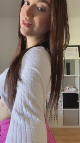 Pink trousers top or flop.. or are you only here for my ass :P - free porn video