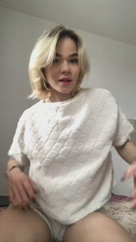 juicy tits are hidden under soft pajamas - free porn video