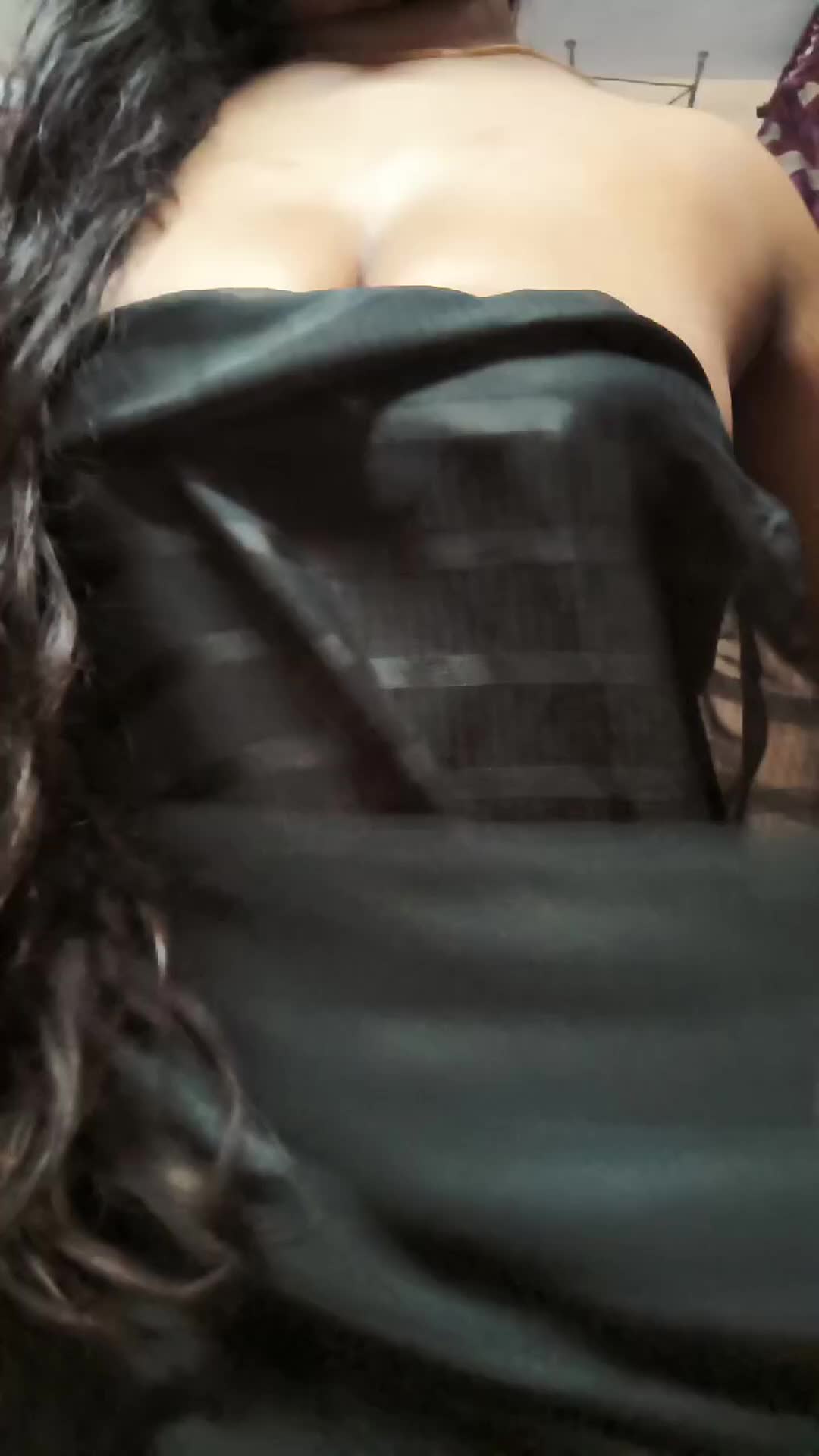 First night black saree lo Ela ne mundu vaste em chestauv ? - free porn video