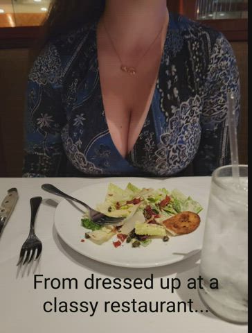 A cumslut that can do both. Classy and trashy - free porn video