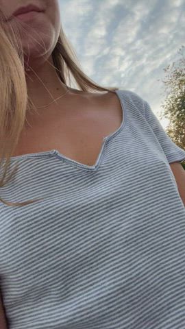 Would love to show my ex how many men actually like my boobs - free porn video