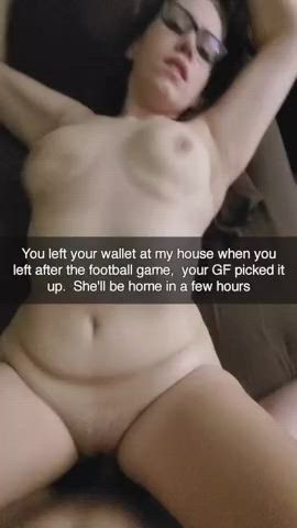 Thanks for letting me use your GF buddy I'll send home later cuckboy! - free porn video
