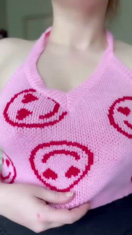 I can’t help but show my titties off to everyone! 🥺 - free porn video