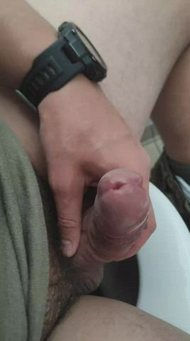 My balls are so full. Made a mess just by edging and pushing. No orgasm 😥 - free porn video