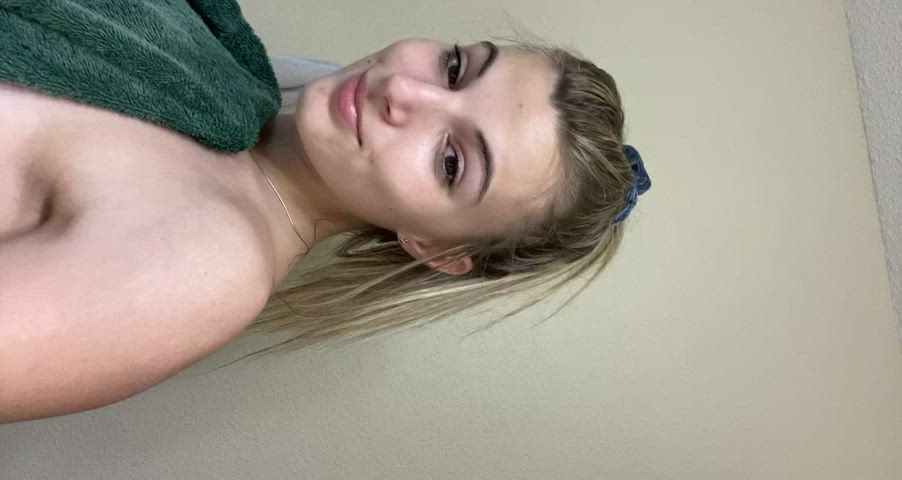 Imagine getting behind me in the shower - free porn video