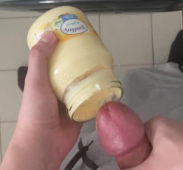 Cum on my Sisters yogurt - free porn video