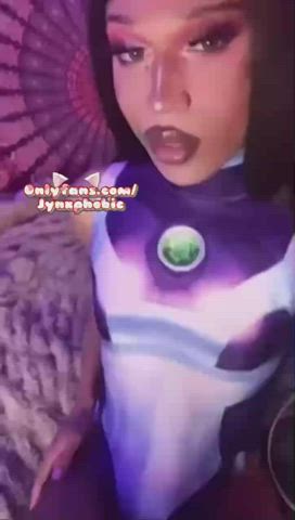 My girldick is other worldly 🍆✨ - free porn video