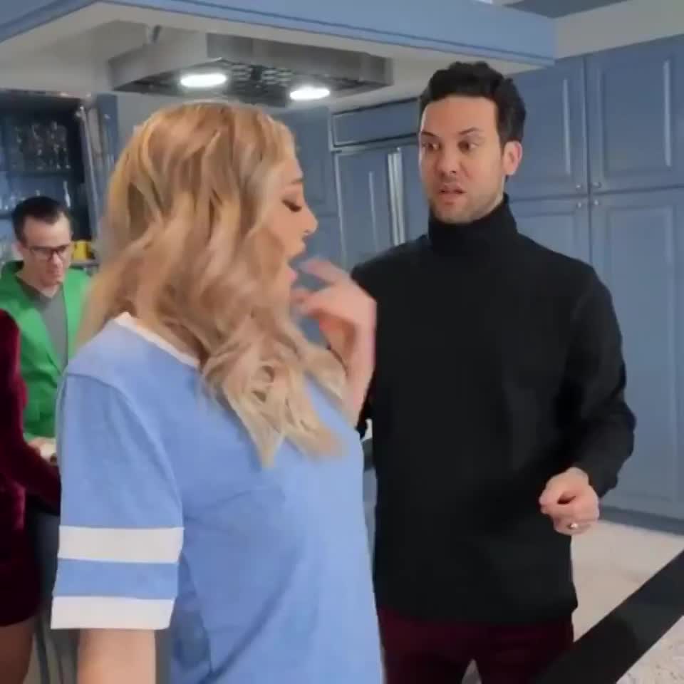 Excited at Her Dinner Party - free porn video