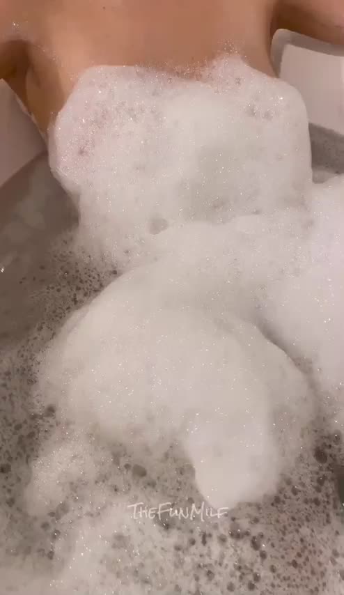 Im telling you bubble baths are the best things ever invented! - free porn video